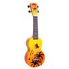 MAHALO UKULELE Designer Series Hawaiian Soprano MD1 HA In Orange Burst