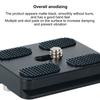 12cm Quick Release Plate Adapter Aluminum Alloy Standard for Arca Port Camera Quick Mounting Plate for DSLR Camera
