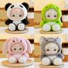 Dressing Panda Cross Naifu Toys Cartoon Plush Pp Cotton Filled Gift Children