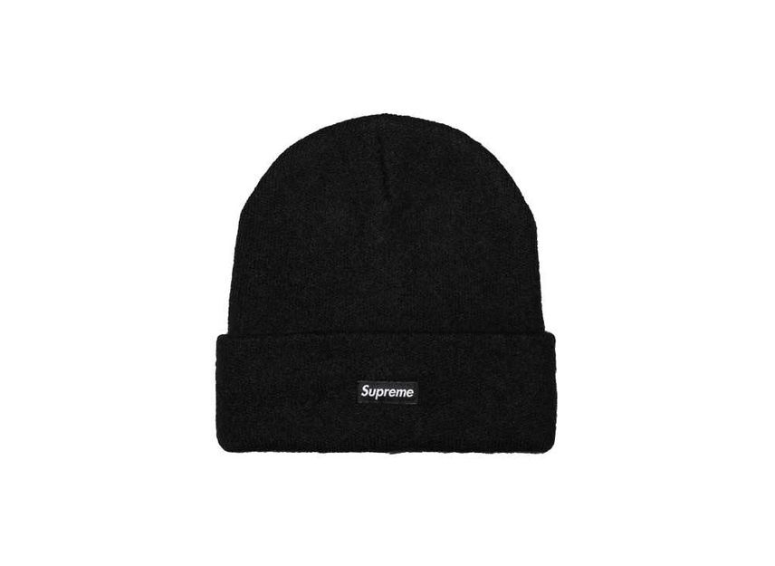 Supreme Mohair Beanie Black One-Size