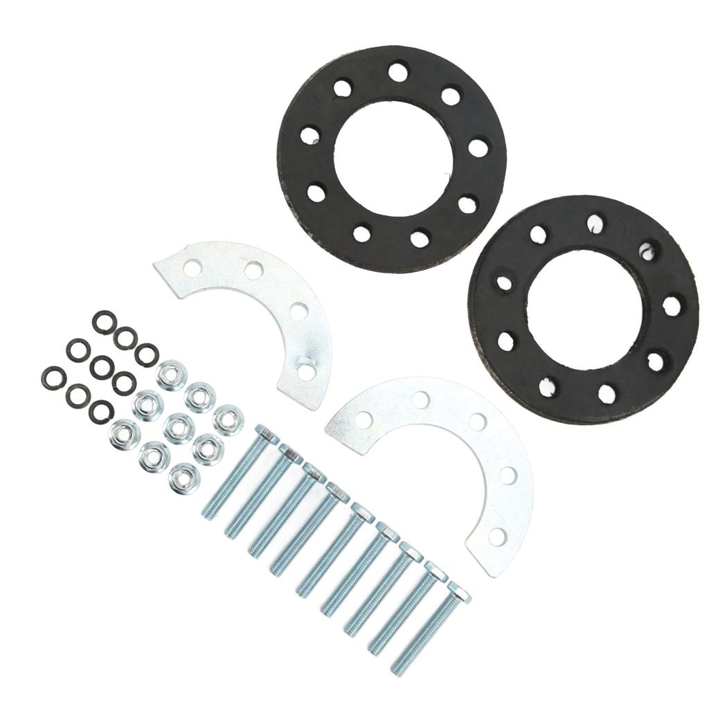 9 Holes Sprocket Mount Kit Aluminium Alloy Backing Plate Reinforced Washer Kit for 49‑80CC Electric Bicycle Motorcycle