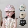 Korean Children Peaked Hat Letter C Sports Visot Cap Fashion Baby Baseball Cap  1-6y