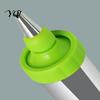 Handheld Frosting Applicator Stainless Steel Cake Icing Dispenser Set, Reusable Baking Tools with Scraper And Easy Squeeze Bottle Replaceable Nozzles,