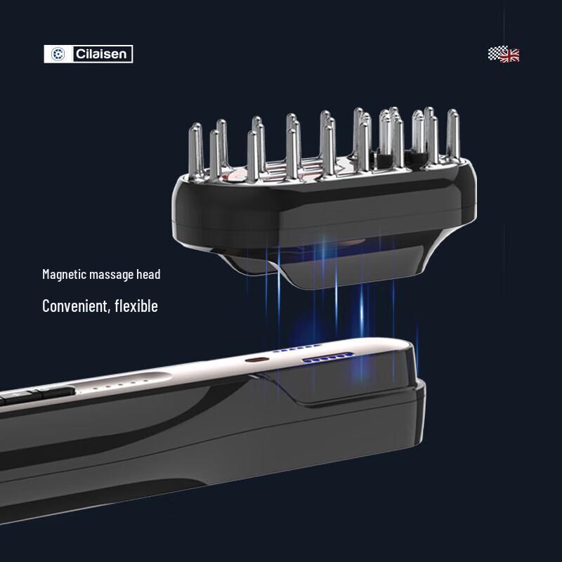Cilaisen EMS Red & Blue Light Scalp Therapy Comb