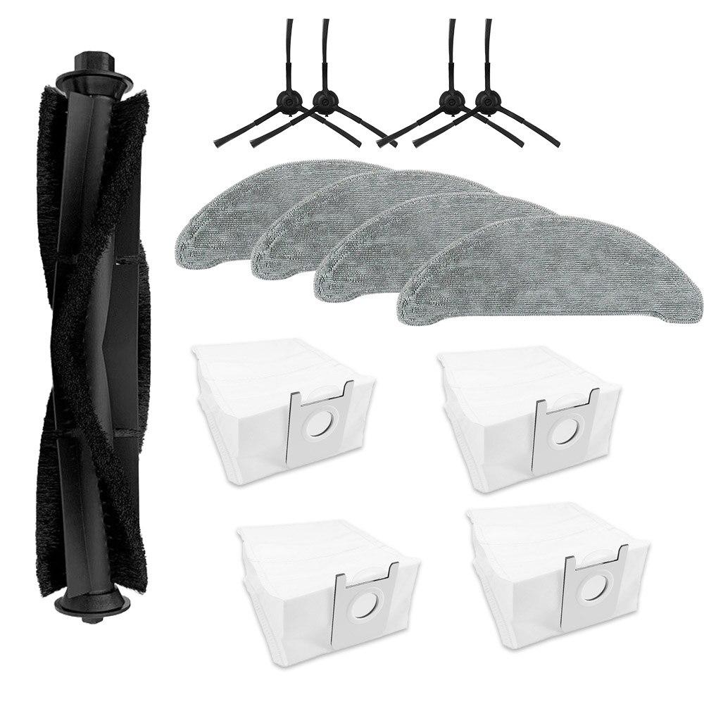 

Для Xiaomi ROIDMI EVE Plus робот-пылесос аксессуары Hepa фильтр основная щетка швабры тряпки мешки для пыли боковая щетка