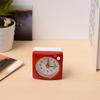 High Quality Battery Operated No Tick Number Clock Alarm Clock Bedside Clocks Home Decor