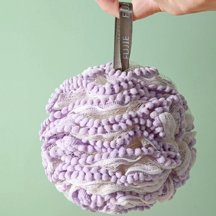 Mesh Shower Ball 80g Exfoliating Body Scrubber Shower Sponge Puff for Women Men