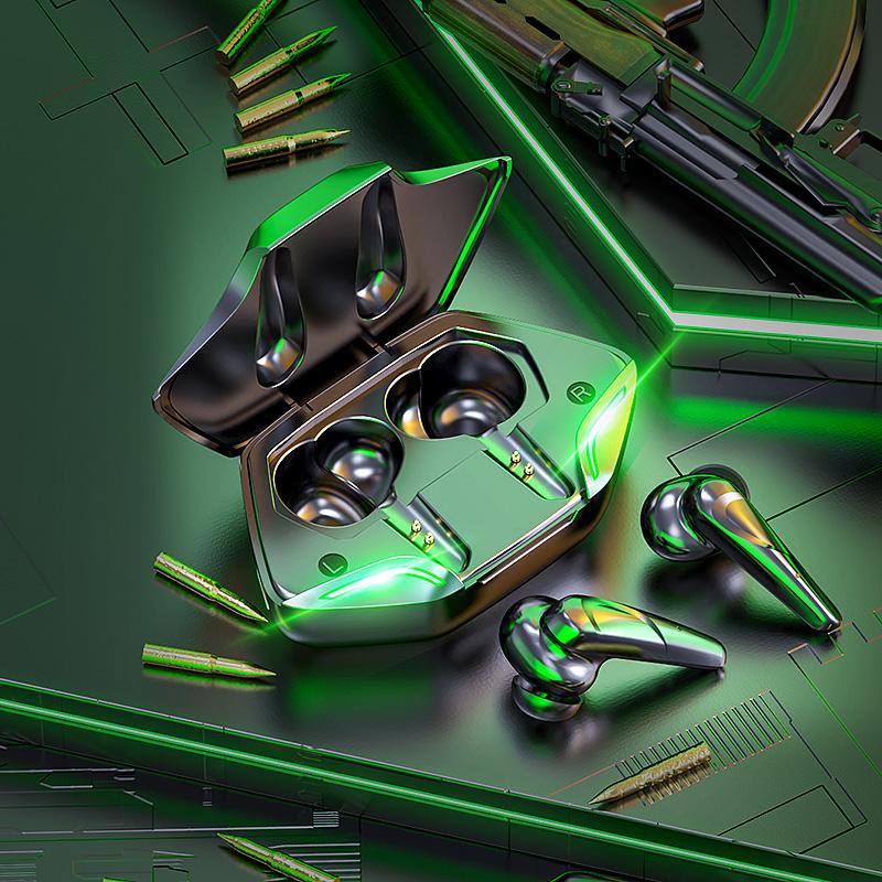 X15 TWS Gaming Wireless Buletooth 5.1 Headphones IPX7 9D Stereo Noise Reduction Low Latency Music Headsets For All Smart Phone