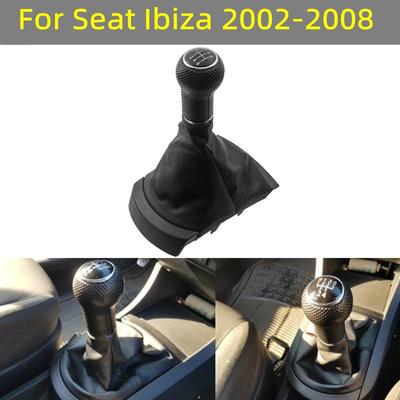 Για SEAT Ibiza 2002 2003 2004 2005 2006 2007 2008 Λαβή αλλαγής ταχυτήτων Μοχλός αλλαγής ταχυτήτων Κάλυμμα φούσκας Αξεσουάρ αυτοκινήτων