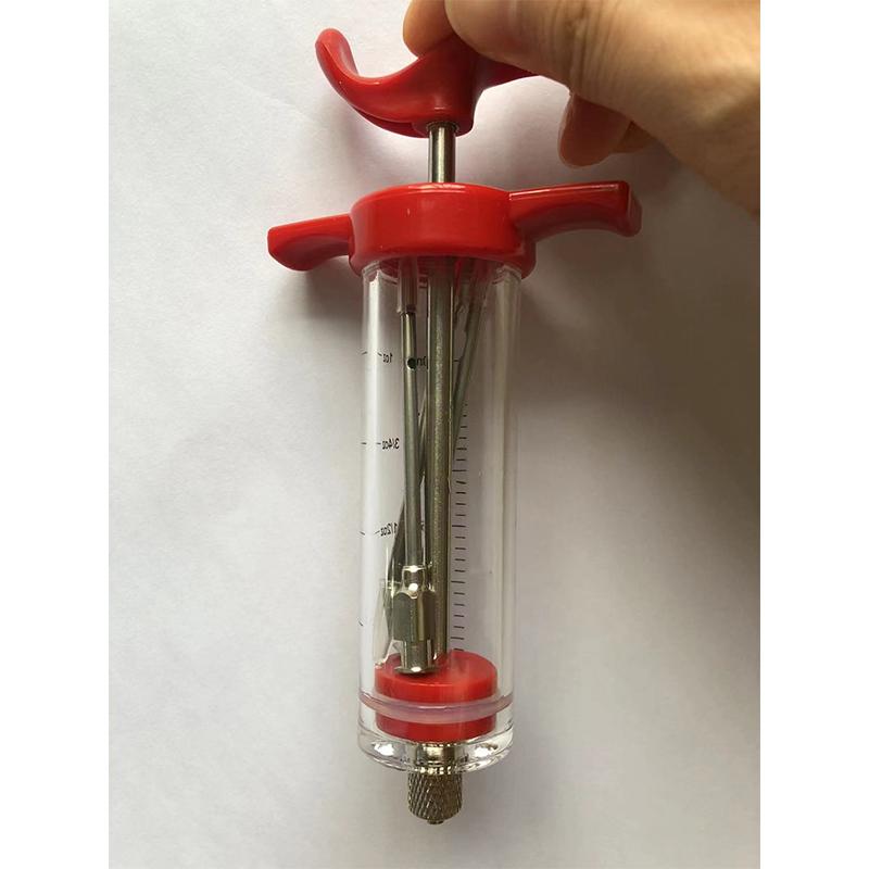 Stainless Steel Spice Syringe Marinade Injector Flavor Syringe Cooking Meat