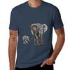 Swirly Elephant Family Tshirt Unisex T Shirts For Unisex Cotton T Shirt Pack Tshirt