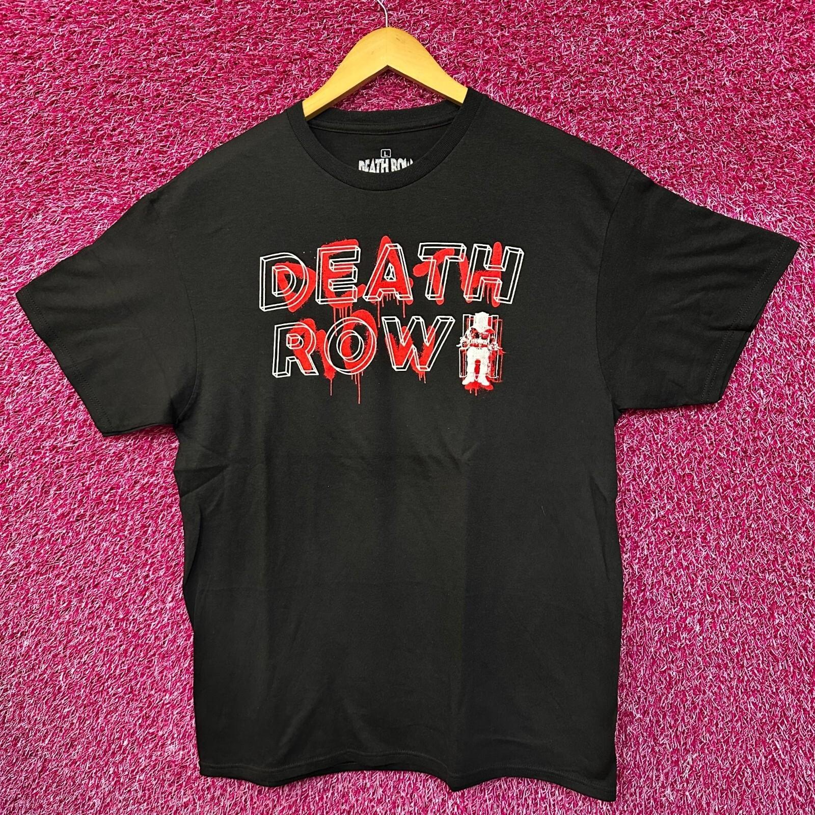

Death Row Records rap T-shirt size Large S