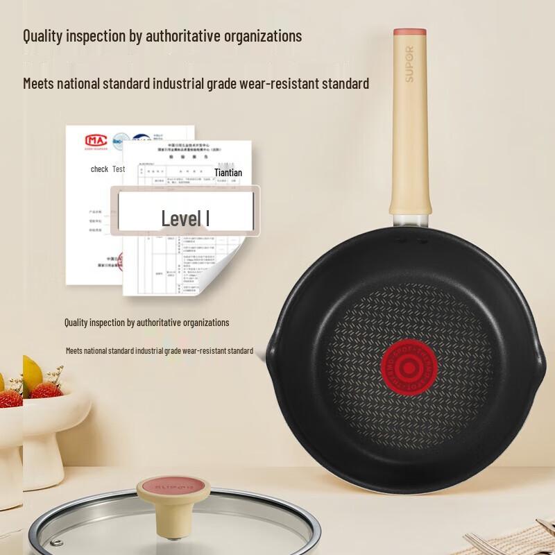Supor Lightweight Red Dot Non-Stick Frying Pan