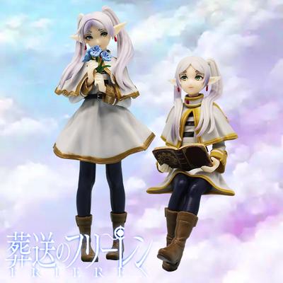 18,5cm Frieren: Beyond Journey'S End Frieren PVC Akční figurka Anime Figurka Model Hračky Sběratelská Panenka Dárek