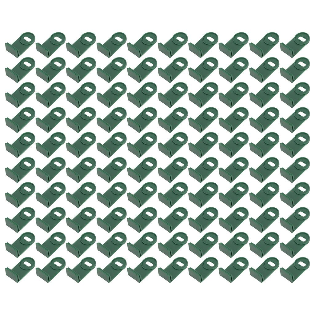 100PCS Plastic Greenhouse Twist Clips Shading Fixing Clips Extenders Clips Greenhouse Insulation Fasteners Plant Hangers