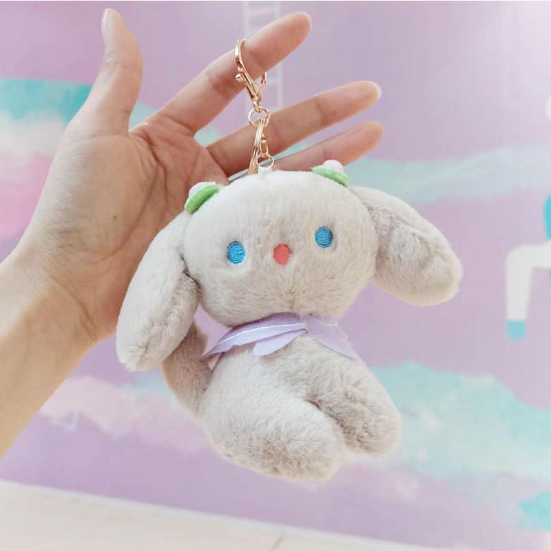 Adorable Plush Dog Keychain Cute Stuffed Animal Toy Creative Plush Doll Pendant