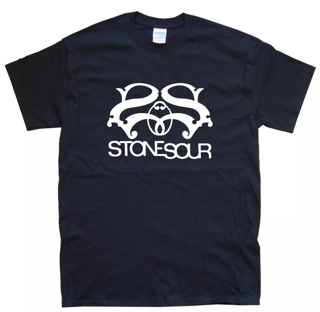 STONESOUR T-SHIRT All sizes colours Black, White L