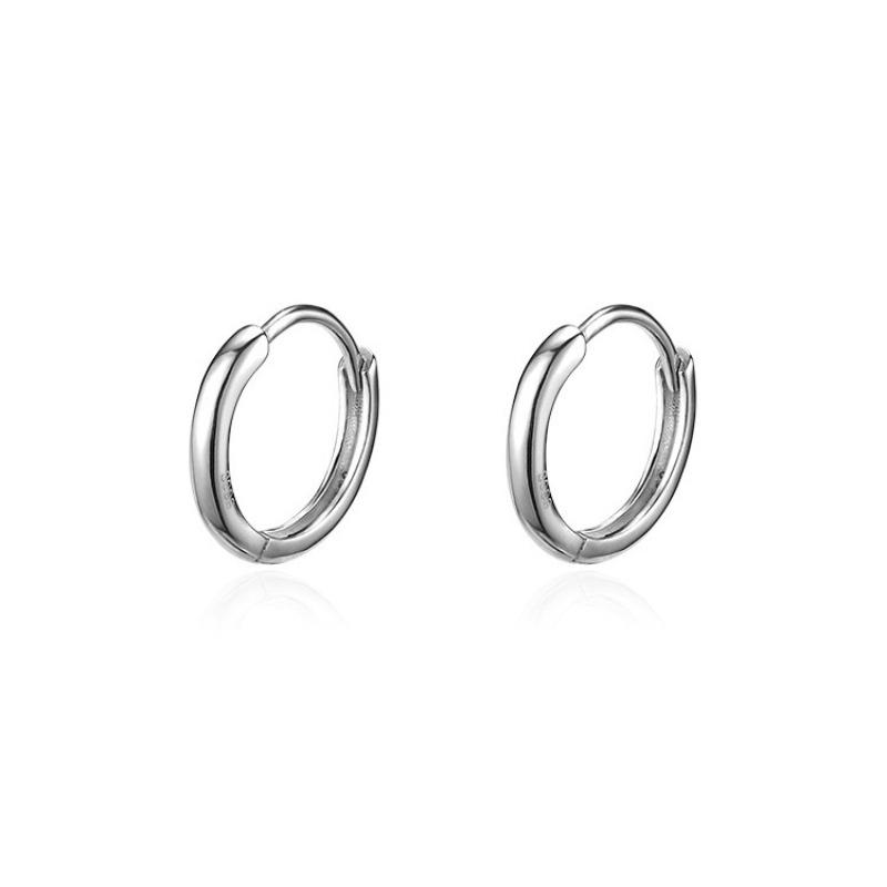 Round Ear Ring with Circular Ear Hook. New Style Earrings. Perfect for Sleeping Without Having To Remove The Earrings. Ear Adornment.