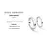 925 Sterling Silver French-Style Couple Rings: Elegant Niche Design Wedding Bands for Men and Women - Ideal Christmas Gift