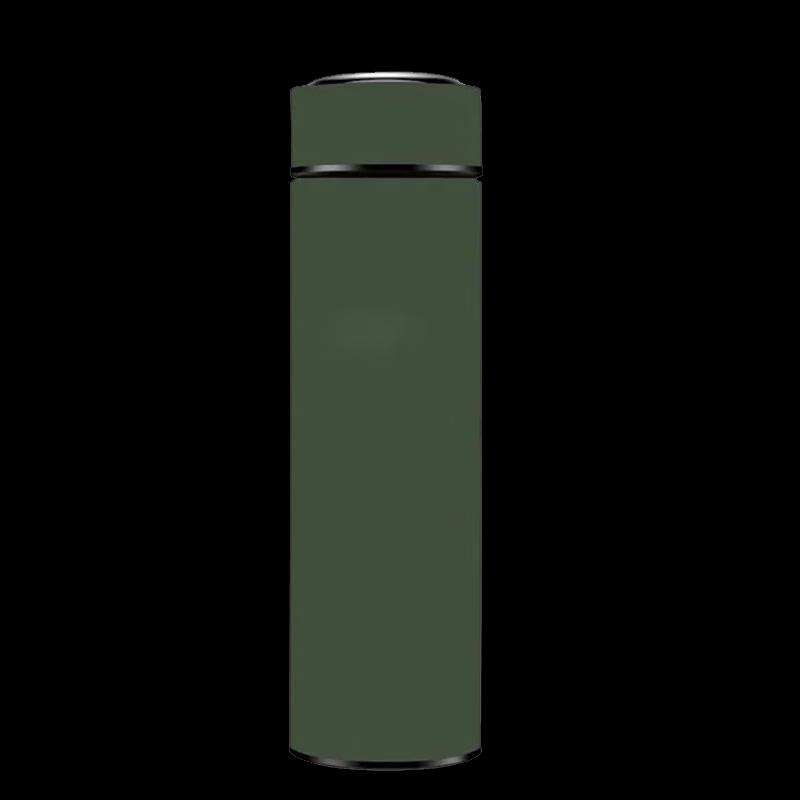 Duo Li Military Green Camo Smart Insulated Thermos
