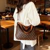Vintage large capacity bag shoulder bag commuter classic fashion printed messenger bag tide