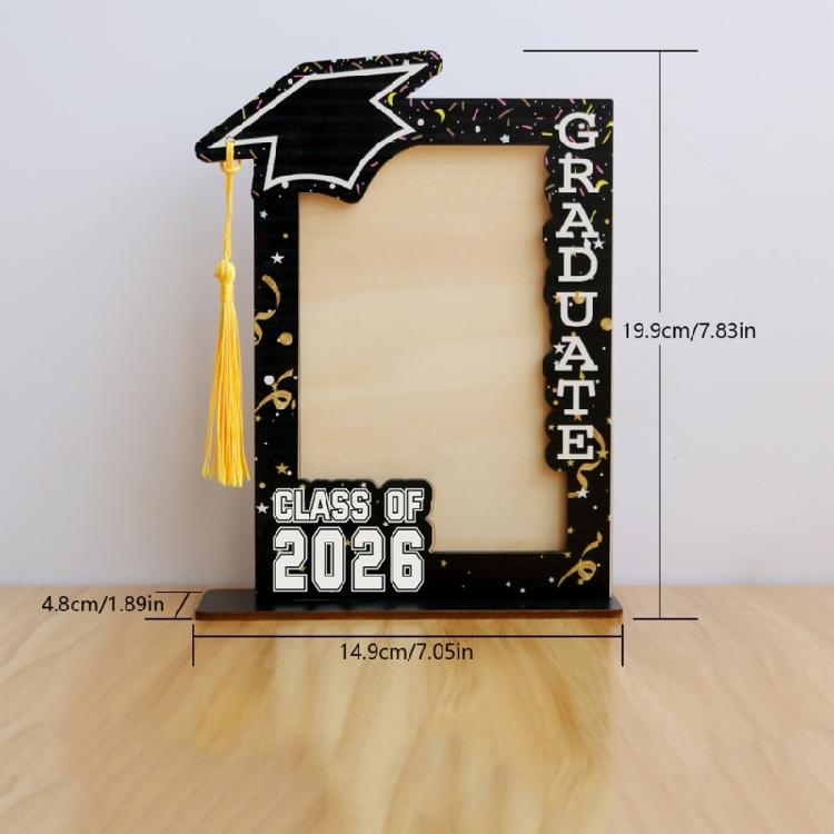 Cornice per Foto di Laurea Classe del 2026 Cornice per Foto con Nappe Regalo per Festa di Laurea Ricordi Decorazioni per la Laurea