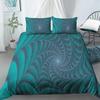 Geometric Duvet Cover Set King Size White Gold Shade Bohemian Bedding Set Soft Quilt Cover with Pillowcase Twin Comforter Cover