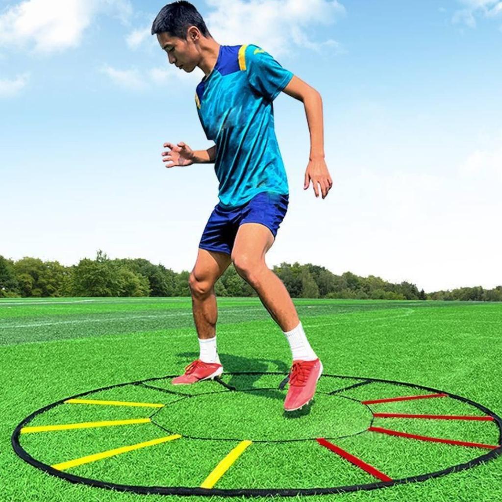 Folding Agility Hoop Foldable Soccer Indoor and Outdoor Use