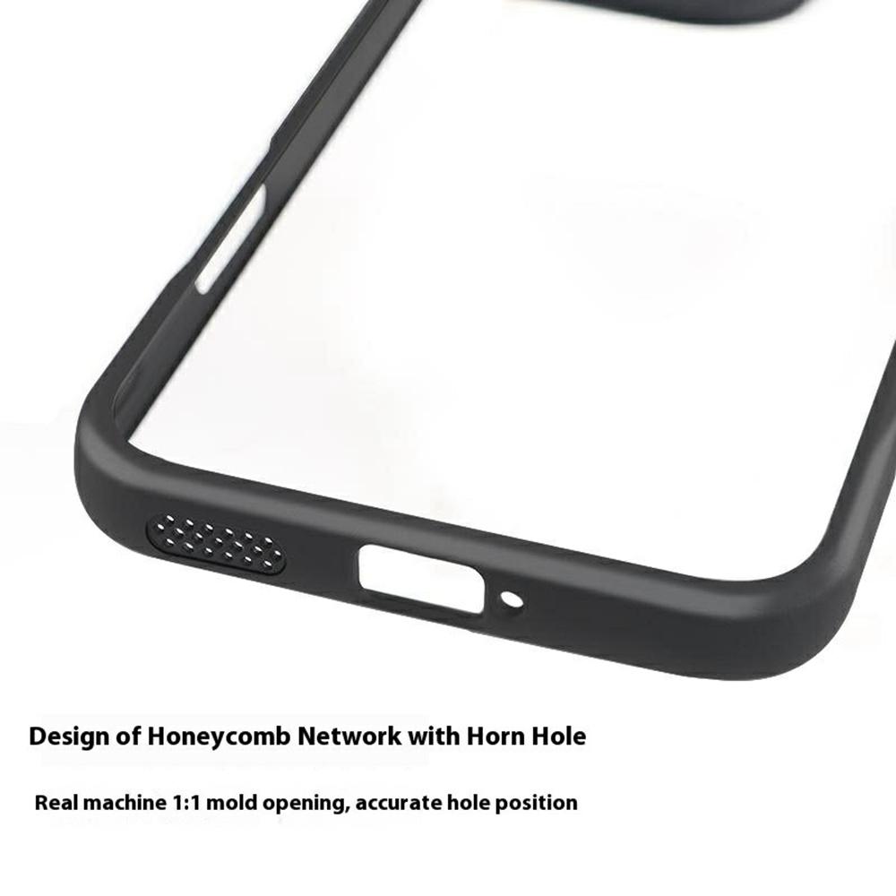 For Honor 400 Lite 5G Case Shockproof PC + TPU Clear Back Phone Cover