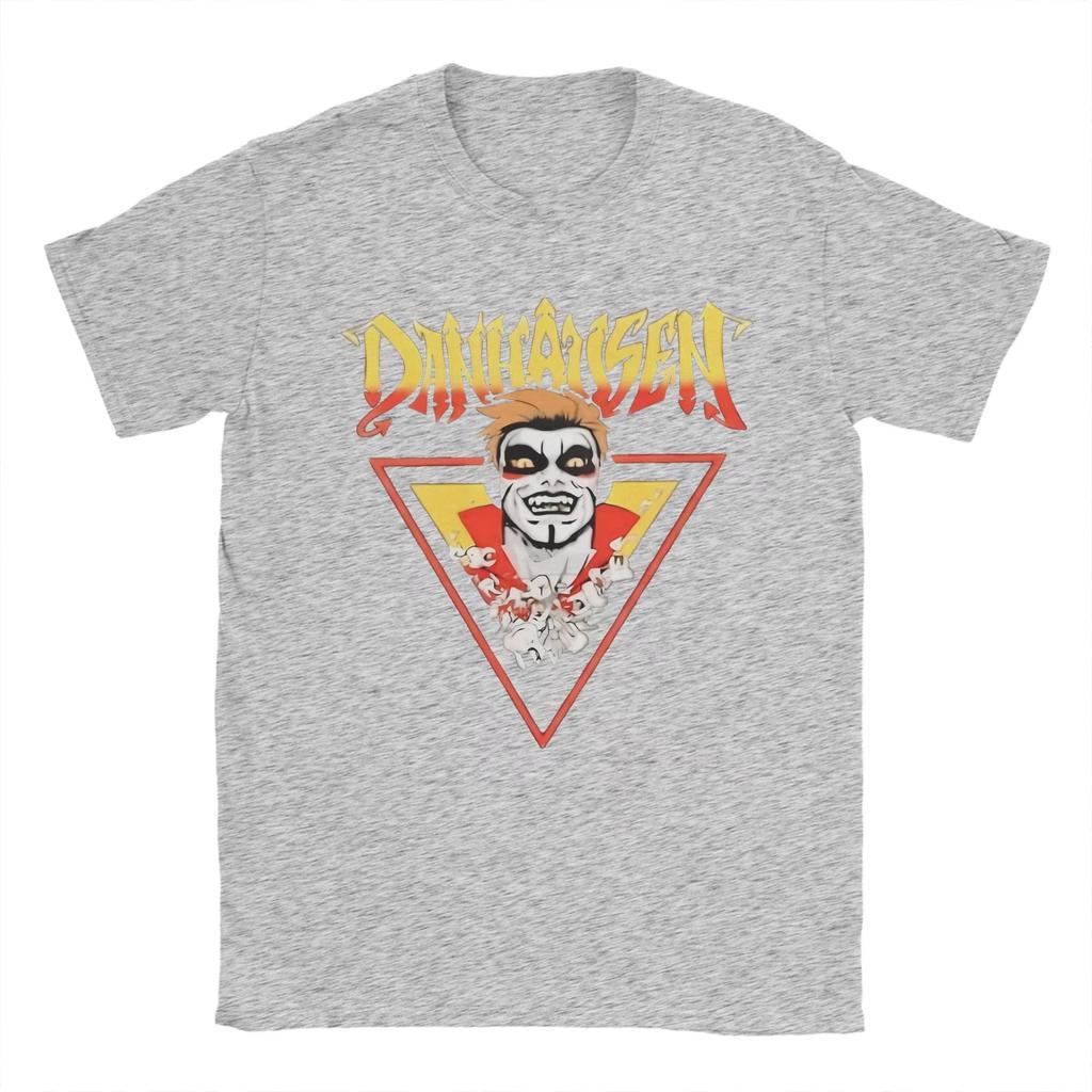 New Danhausen Very Evil Very Nice Theme Print Cotton Hot Sale Unisex Tshirt Summer Fashion New Oversized Neck Tshirt