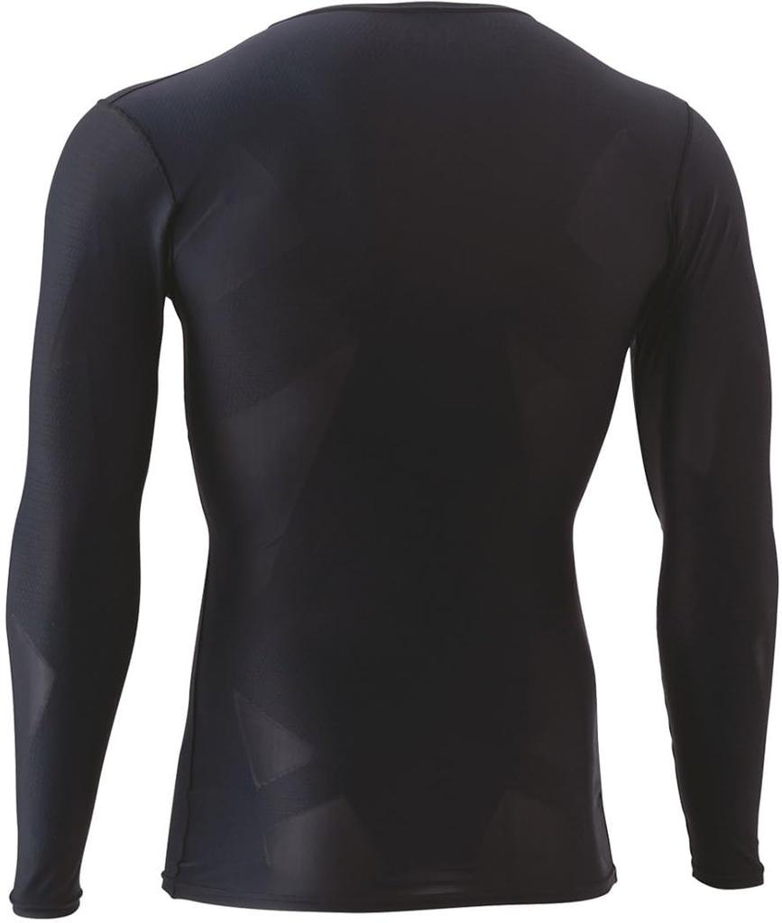 Uni long sleeve shirt STBA1023 Black L [Yonex] V-neck 007