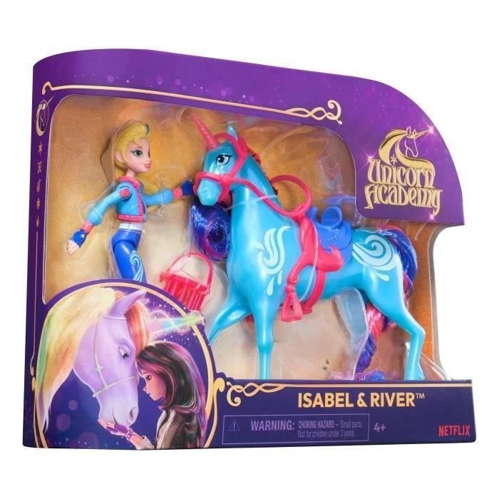 SPIN MASTER UNICORN AND RIVER AND ISABEL DOLL SET Unicorn Academy