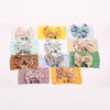 New nylon bow print children's headband, baby cute hair accessories, multi-colored girls' headscarf