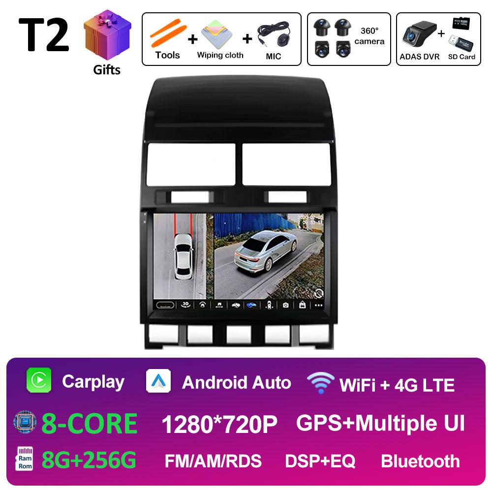 Wireless Carplay For Volkswagen Touareg GP 2002 2003 2004 2005 2006 2007 - 2010 Android Intelligent System Bluetooth Accessories