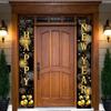 New Year Banners for Outside 12x71 Inches Happy New Year Porch Decorations Gold Letter Door Hanging Signs Party Porch Decor for Indoor Outdoor