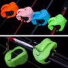 1/4Pair Silicone Fishing Rod Holder Ball Straps 5 Hole Lightweight Fishing Tackle Tie Organizer Storage Rack Fishing Accessories