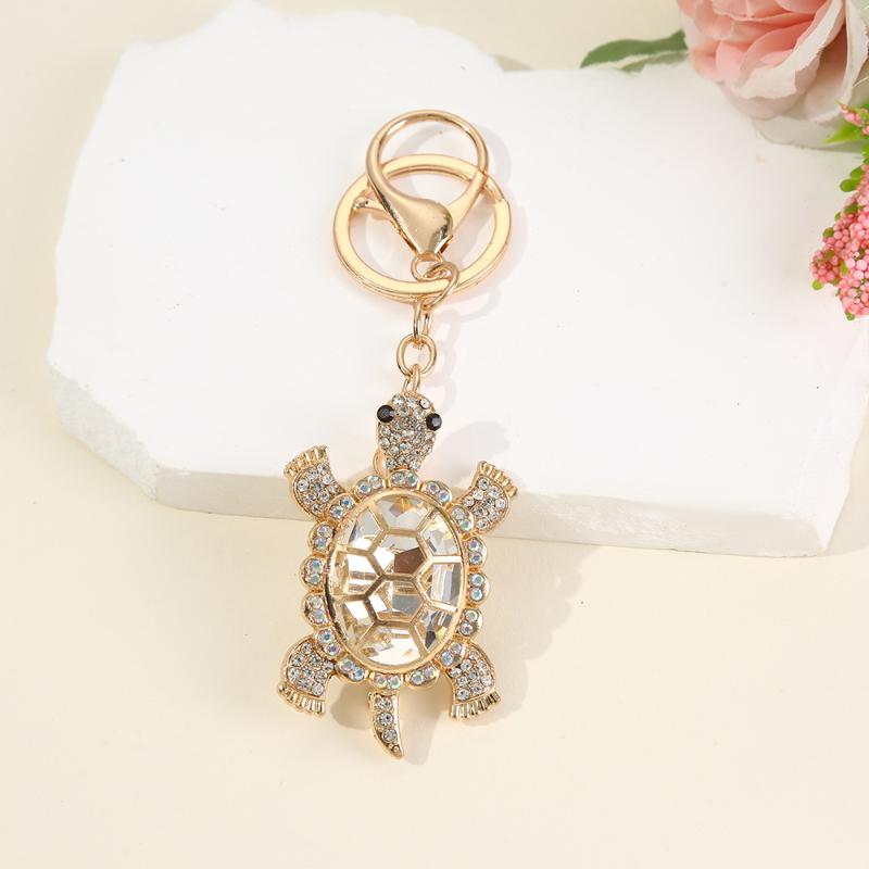 Funny Tortoise Key Ring Womens Luxury Bag Keychain Souvenir Gift For Girlfriend Marine Animal