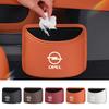 Leather Car Door Garbage Bin Bag Storage Bin Storage Box For Opel Astra Insignia Corsa Zafira Meriva Mokka Vivaro Vectra Antara