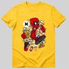 Red Mask Basketball Player TShirt Cartoon Parody Graphic Tee Unisex Adult Kids