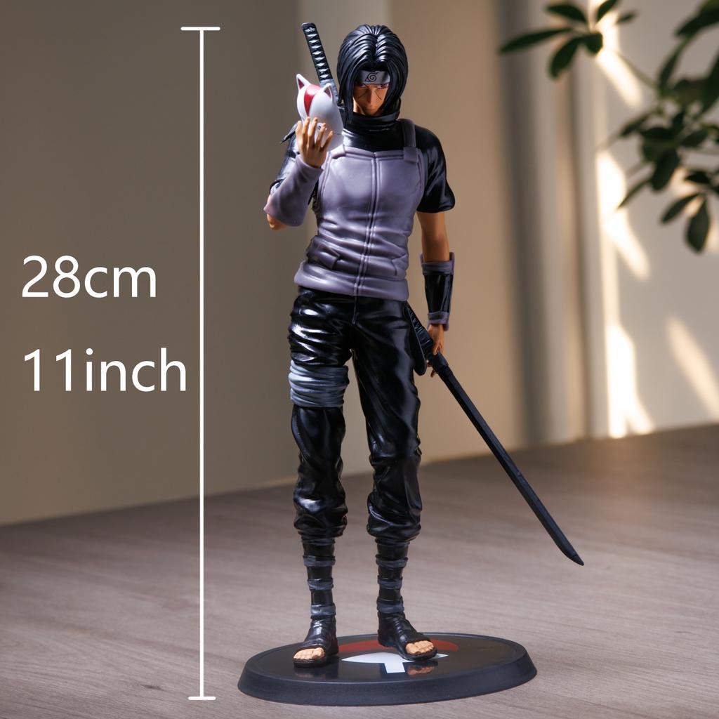NARUTO ITACHI Modellskulptur, Anime-Zubehör, Figuren, Heimdekorationen, Kleine Geschenke, Weihnachtsgeschenke