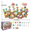 Grow Their Imagination With Stem Educational Flower Garden Construction Plaything - Perfect Present For 3-7 Year Old Young Boys & Girls