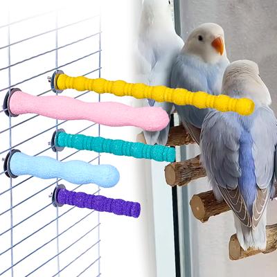 Paw Grinding Stick Parrot Pet Bird Claw Grinding Rod Budgerigar Grind Paws Tools Bird Cage Decoration Parrot Supplies Parakeet