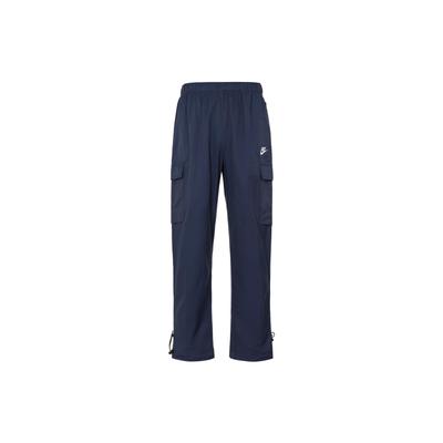 Calça Jogger Lisa com Cordão na Cintura Masculina Azul CU4326-410