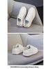 Spring 2023 Women's Flat Heel White Sports Shoes: Versatile, Plus Size (41-43), Celebrity Style