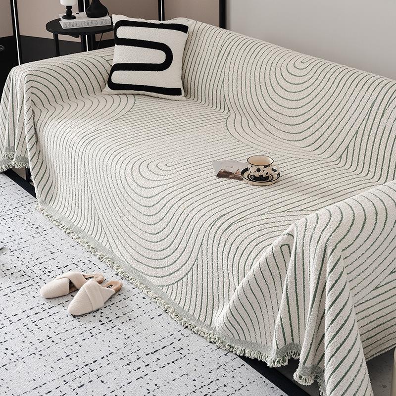 New Plush Sofa Cover Cloth French Advanced Autumn and Winter Sofa Cushion Cover All-Inclusive Sofa Towel