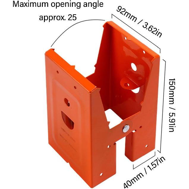 2PCS Saw Horse Bracket Cold Rolled Steel Mechanical Sawhorse Brackets Display Stand Woodworking Saw Horse Holder Saw Woodworking