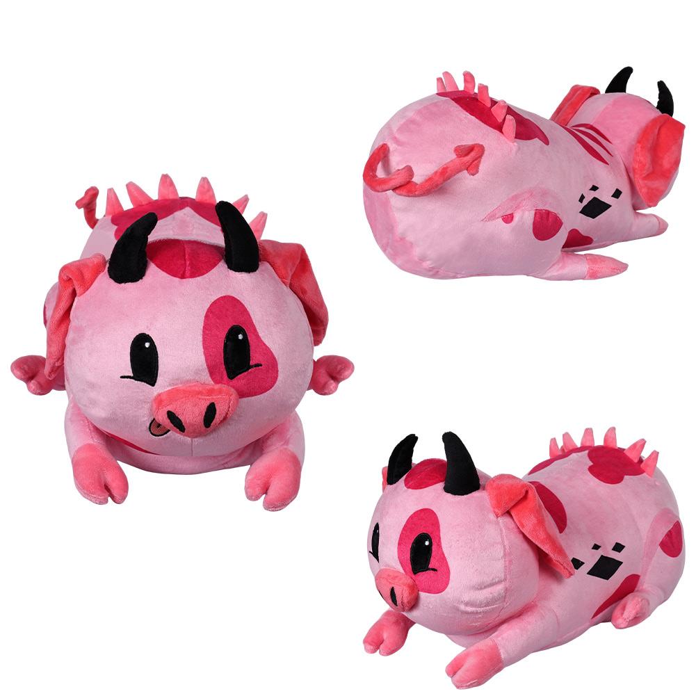 Cursed Cat Alastor Cosplay Plush Angel Dust Husk Lucifer Fat Nuggets Plushies Cartoon Hotel Fantasy Birthday Gifts Mascot Props