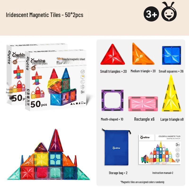 Magnetic Building Blocks Educational Toy Set