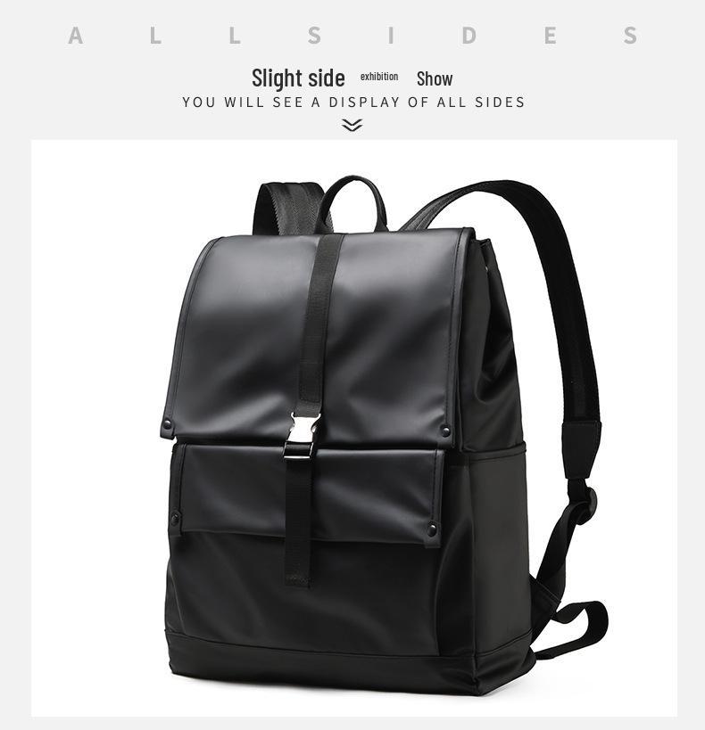 

Trendy Men s Large Capacity Backpack and Versatile Handbag for Business, School, or Mountaineering чорний