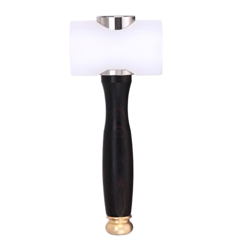 652F Handle Hammer Leathercraft Carving Hammer T-shape Hammer Practical Leather Carving Hammer Leather Craft Tool